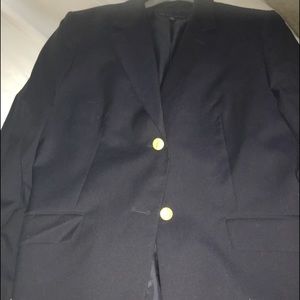 Dark grey/blue blazer. Brooks brothers size 12